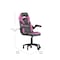 Flash Furniture Pink LeatherSoft Gaming Chair - Skate Wheels CH-00095-PK-RLB-GG - alternate 4